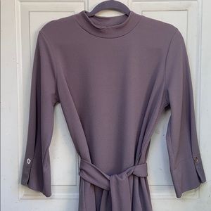 Zara basic midi dress